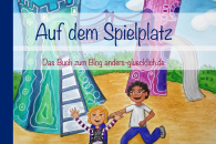 Titelbild des Kinderbuchs "Auf dem Spielplatz"